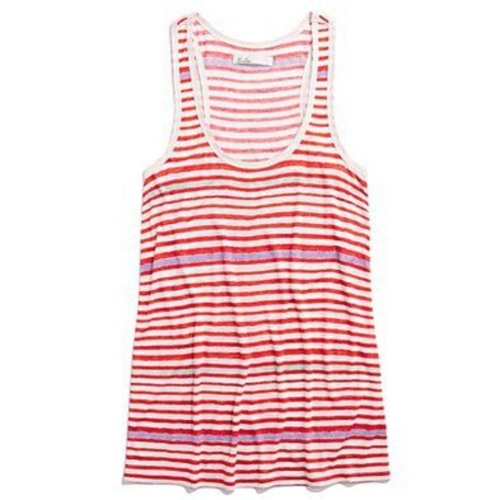 Madewell Striped Drape Tank - XS
